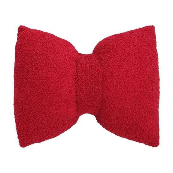 geerera Bow Pillow Decorative Throw Pillows Butterfly Shaped Pillows for Bed Sofa Cute Home Decor, 12"x16"