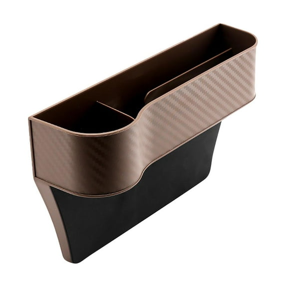 geerera Car Seat Gap Filler Organizer, Multifunctional Seat Storage Box With Cup And Hole Position With USB Car Charger, Car Organizer Front Seat for Holding Phone, Sunglasses