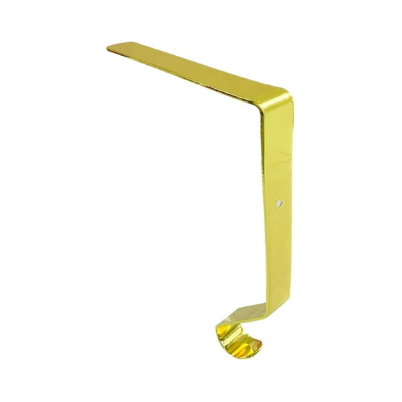 geerera Christmas Stocking Hanger, 1-Pack Metal Sock Holder Hook, for Mantel Display, Holiday Hanging Decor, Festive Arrangement