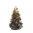 thumbnail image 1 of geerera Christmas Tree Figurine with Crystal Stones, Handmade Desktop Decor, Holiday Decoration, for Office Desk, Home Display, Gift Giving, 1 of 6