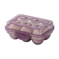 thumbnail image 1 of geerera Clear Egg Container With Lid for Refrigerator Organization, Plastic Stackable Egg Holder for Kitchen or Pantry Organizers and Storage, 1 of 5