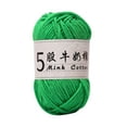 thumbnail image 1 of geerera Clearance 5-Ply Milk Cotton Knitting Yarn, Soft Crochet Thread for DIY Crafts & Handmade Sweaters, 1 of 6
