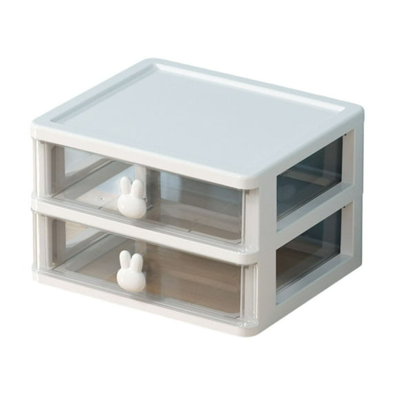 geerera Desktop Storage Box Drawer Style Storage Box Student Multifunctional Cosmetics Jewelry Box Stationery Organizing Box Storage Rack