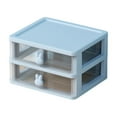 thumbnail image 1 of geerera Clearance Desktop Storage Box Drawer Style Storage Box Student Multifunctional Cosmetics Jewelry Box Stationery Organizing Box Storage Rack, 1 of 6