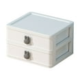 thumbnail image 1 of geerera Desktop Storage Box Drawer Style Storage Box Student Multifunctional Cosmetics Jewelry Box Stationery Organizing Box Storage Rack, 1 of 6