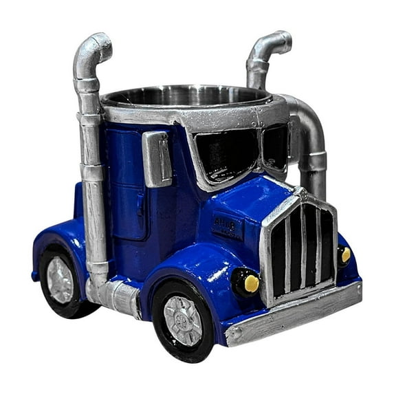 geerera Handcrafted Truck Coffee Mug Semi-Truck Coffee Mugs Trucker Gifts For Men Truck Gifts For Men Trucker Gifts For Truck Gifts For Truck Drivers