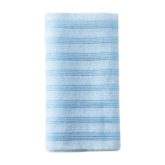 geerera Long Bath Towel Stripe Bath Towel Body Cleansing Bath Wipe Stretch Back Towel