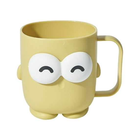 geerera Mouthwash Cup, Travel Toothbrush Holder for Couple Home Bathroom