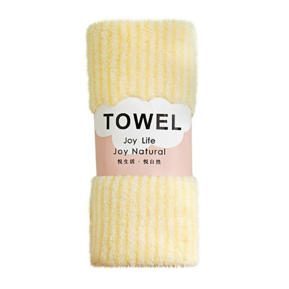 geerera Velvet Towels, Striped Bath Towels 13.8x29.5 Inch, Thickened & Absorbent, Quick-Dry Soft Fabric, for Spa, Gym, Guest Bathroom