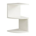 thumbnail image 1 of geerera Corner Wall Shelf, No-Drill Storage Organizer for Bedroom Living Room Kitchen, Space-Saving Corner Bookshelf, 1 of 6