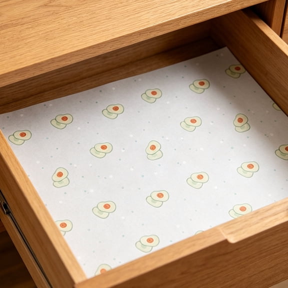 geerera Cuttable Kitchen Drawer Liner, 59.06"x17.72" Waterproof Non-Slip Mat for Cabinets, Shelves, Refrigerators and Table Tops