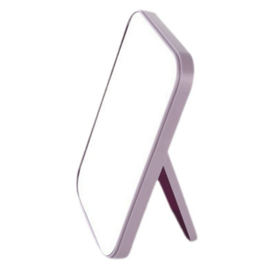 geerera Desktop Foldable Makeup Mirror, Simple Portable Princess Mirror, Square Makeup Mirror, for Bedroom, Makeup Desk & Dressing Room