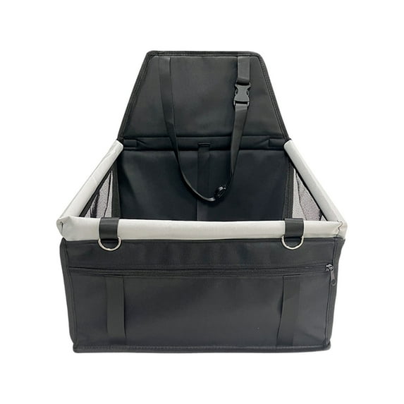 geerera Dog Car Seats for Small and Medium Dogs, Dog Travel Car Seat, Car Booster with Clip-On Safety Leash, Portable Collapsible Travel Bags for Dogs Cats or Other Medium Pet