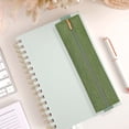 thumbnail image 1 of geerera Elastic Strap Pencil Pouch Faux Leather Zipper Pouch Pen Organizer Large Capacity Pencil Case, 7.6 x 1.9 Inches, 1 of 6