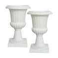 thumbnail image 1 of geerera European Roman Pot Plastic Flower Pot Suitable For Imitation Flower Arrangement Decoration Ingenious Gardening Decoration Pot Split Half, 1 of 6