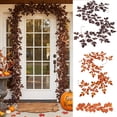 thumbnail image 1 of geerera Fall Decor Fall Garland for Home - 80.7" Artificial Autumn Leaf Vine with Serrated Fall Foliage, Fall Home Decor Leaves Decor Hanging Swag for Mantel Wall Doorway, 1 of 7