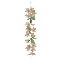 geerera Fall Garland, Autumn Vine, 3.3 FT Maple Leaf Sunflower Berry Pumpkin Garland for Mantel Decor, Table Centerpiece, Thanksgiving Party