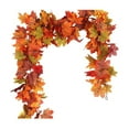 thumbnail image 1 of geerera Fall Maple Leaf Rattan Garland, Autumn Harvest Decoration for Stairs, Doors, Windows & Walls, Thanksgiving Home Decor, 1 of 9