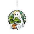 thumbnail image 1 of geerera Halloween Cute Ghost Suncatcher, Acrylic Window Hanging,Ghost Plant Suncatcher for Festival Theme Party Garden Home Indoor Outdoor Hanging Decoration, 1 of 6