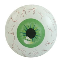 geerera Halloween Inflatable Eyeball Balloon, 23.6 Inch Inflatable Large Eyes for Halloween Party Indoor, Outdoor, Yard, Garden, Lawn Decorations for Yard