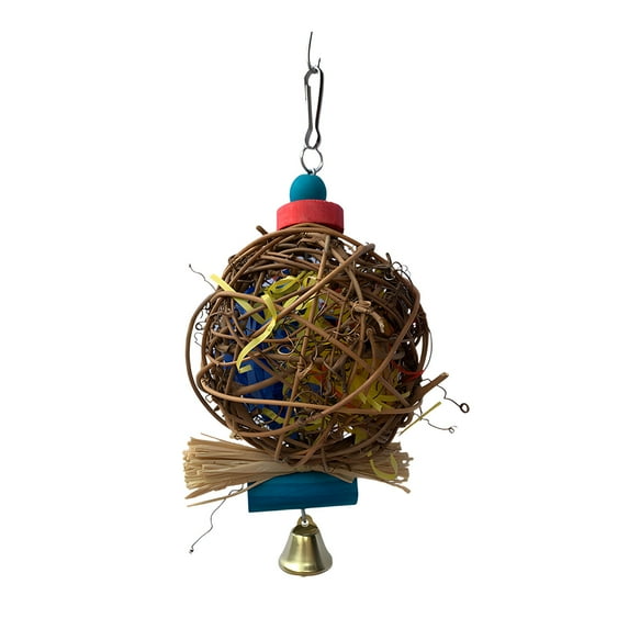 geerera Handwoven Warm Cozy Bird House, Hummingbird House, Small Hanging Bird & Chickadee House for Finch & Canary in Outdoor