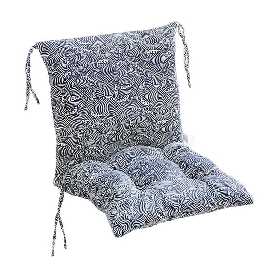 geerera High Back Chair Cushion, All-Weather Indoor Outdoor Replacement, Rainproof Rocking Chair Porch Patio Seat Cushion, 31.4x15.7 Inches