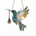 thumbnail image 1 of geerera Hummingbird Acrylic Sun Catcher, Decorative Wall Pendant, Colorful Outdoor Hanging Ornament, Suitable for Porch, Garden, Window Decor, 1 of 6
