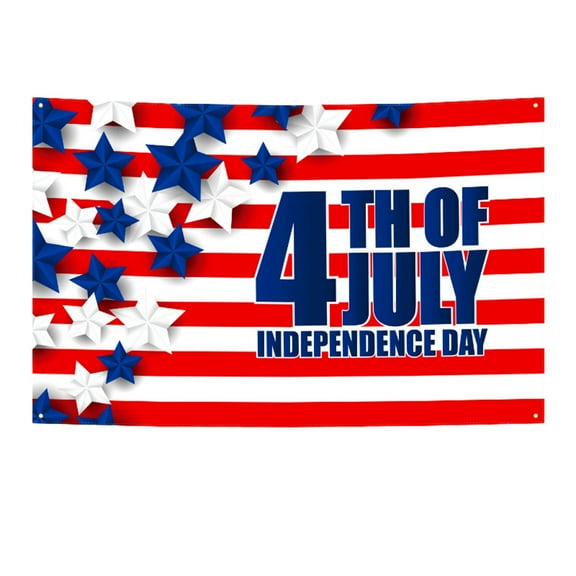 geerera Independence Day Hanging Flag Background Cloth,Patriotic Backdrop for Photography ,Veterans Day Background 4th of July Patriotic Party Decoration Photo Studio Booth Banner