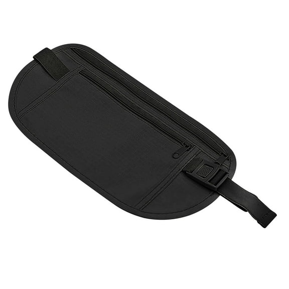 geerera Invisible Slim Anti-Theft Waist Pack, Hidden Money Belt for Travel, Sports & Daily Use