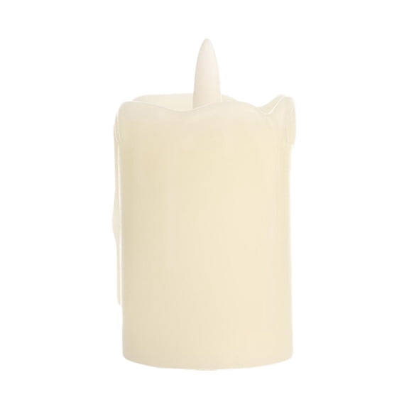 geerera LED Electronic Candle Light, Cylindrical Flameless Timer-Controlled for Wedding Centerpieces, Birthday Party Decor, Home Ambient Lighting
