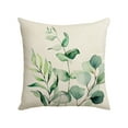thumbnail image 1 of geerera Leaf Print Pillow Decoration Sofa Bed Headrest Pillow Cover Suitable For Living Room Bedroom Office, 1 of 6