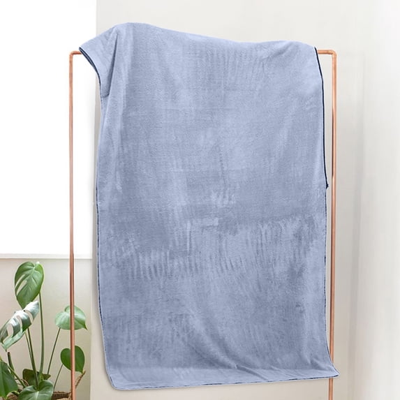geerera Microfiber Bath Towel 27.5 x 55 Inch Large Super Absorbent Quick Dry Soft Body Towel for Bathroom Home Travel 1-Pack
