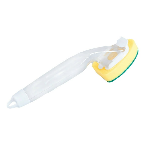 geerera Non Scratch Dishwand Refills Handle, Dish Wand Refill Pack, 3 Heavy Duty Replacement Sponge Heads Set, Soap Dispenser Scrubbers, Cleaning Tool kit for Dishwasher, Pan, Plate