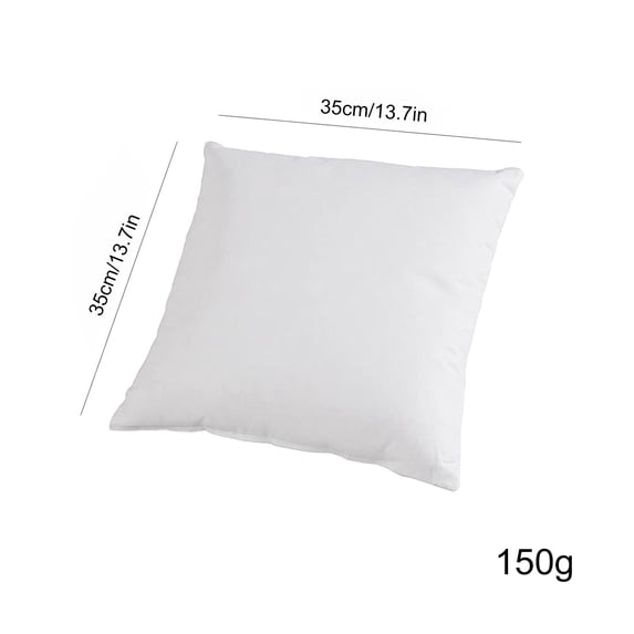 geerera Non-Woven Cotton Cushion Core - Vacuum Compressed Decorative Pillow Inserts for Sofa, Bed & Home Decor
