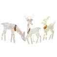 thumbnail image 1 of geerera Outdoor Christmas Decor, Lighted Deer Lawn Statues, 3 Piece Luminous Deer Family Set, LED Outdoor Decorations for Yard and Garden Display, 1 of 7