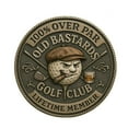 thumbnail image 1 of geerera Over Par Golf Club Coin, Member Funny Challenge Coin, Creative Gift for Golfers and Golf Lovers, Men's Gift, Golf Course Novelty, 1 of 5