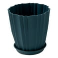 thumbnail image 1 of geerera Plant Pots,Flower Pots with Multiple Drainage Holes and Saucers,Plastic Planters for All Home Garden Flowers, 1 of 7