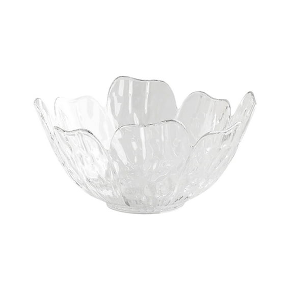 geerera Plastic Fruit Plates, Petals Type Dried Fruit Plates, Multifunctional Fruit Plates for Office, Wedding, Party, Home - Plastic Serving Bowl for Snacks, Fruit