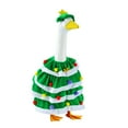thumbnail image 1 of geerera Porch Goose Costume, Christmas Outfit Set with Dress and Hat, Fits 17-23 Inch Lawn Garden Statues, Outdoor Holiday Decor, 1 of 5