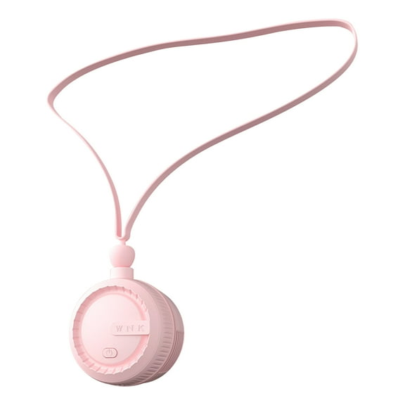 geerera Portable Mini Fan, Outdoor Neck Hanging Style Fan, USB High Power Neck Hanging Small Fan for Women Men Indoor Outdoor Travel