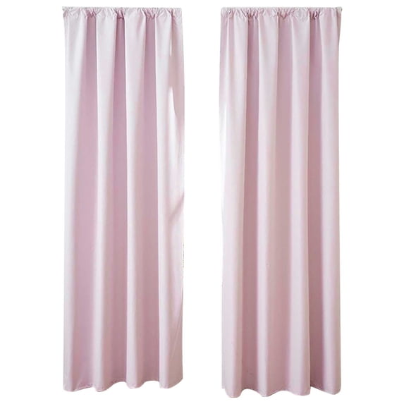 geerera Scandinavian Solid Color Curtains Thermal Insulated Energy Saving Window Drapes For Bedroom Kitchen