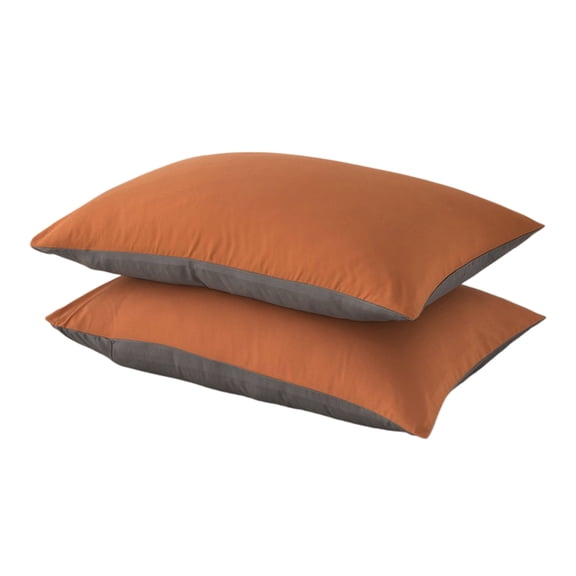 geerera Set of 2 Standard/Queen Pillow Shams, 20x30 Inch Breathable and Soft Bed Pillow Cases with Envelope Closure, Suitable for Queen/Standard Pillows