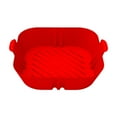 thumbnail image 1 of geerera Silicone Liners Square for Air Fryer, Food-grade Pot Baking Tray Airfryer Accessories，Reusable, Easy To Clean, Non-Stick, 7.7 inch, 1 of 6
