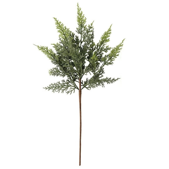 geerera Simulated Cedar Christmas Branches, Artificial Greenery Stems, All-Season Home Decor, for Christmas Arrangements, Christmas Display, Vase Fille