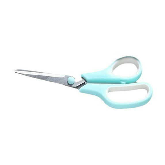 geerera Stainless Steel Craft Scissors, Macaron-Colored Office Tool, Precision Cutting for Paper, Crafts, General Use