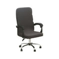 thumbnail image 1 of geerera Stretch Office Chair Cover, Dustproof Soft Desk Chair Seat Protector, Removable Washable Computer Chair Cover with Zipper, for Dogs Cats Pets, 1 of 9