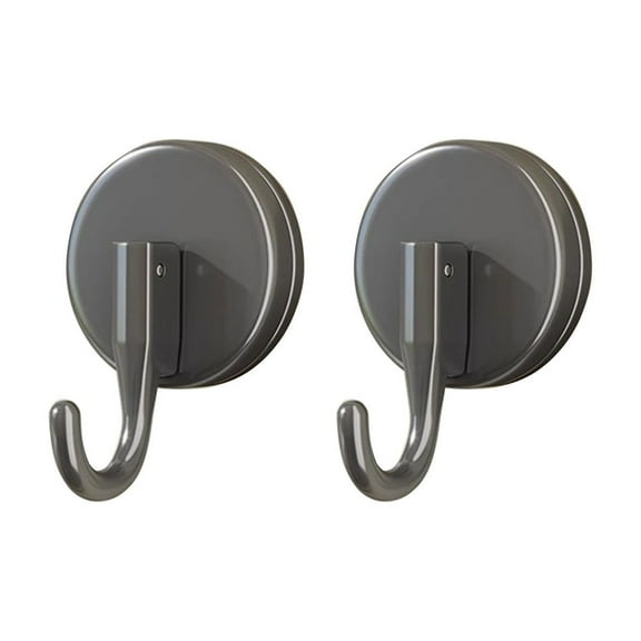 geerera Suction Cup Wreath Hanger, 2-Pack Hooks for Glass Window and Over Door, No-Drill Garland Holder for Indoor Outdoor, All Season Decor