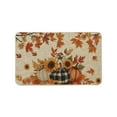 thumbnail image 1 of geerera Thanksgiving Pumpkin Doormat, Non-Slip Entrance Mat 15.3x23.6 Inches, for Front Door, Bathroom, Kitchen Entryway, 1 of 6
