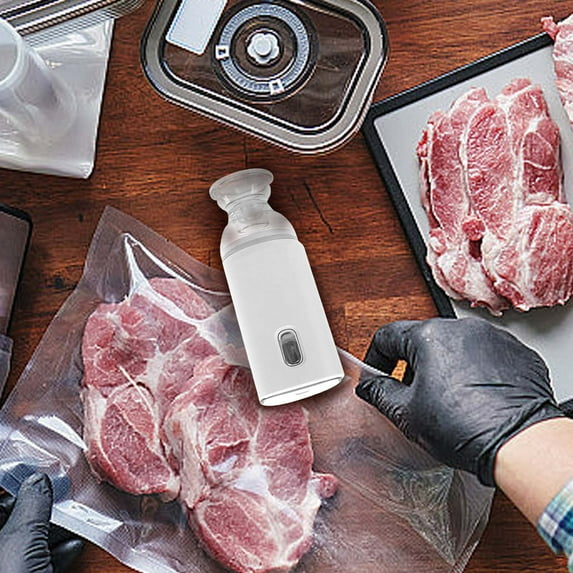geerera Vacuum Sealer Packaging Machine,Food Vacuum Compression Bag Special Pump,Handheld Household Vacuum Machine,USB Vacuum Machine for Home4.9x2inch