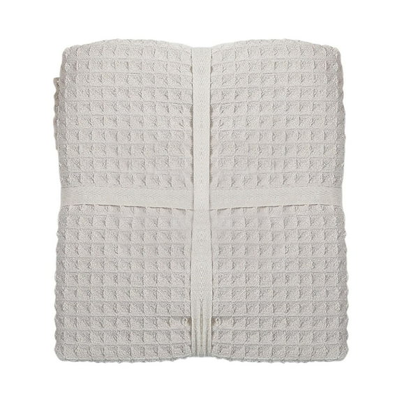 geerera Waffle Cotton Bath Sheet,Microfiber Oversize Quick Dry Lint Free Bath Towel, for Bath, Beach, or Pool Time 55x28 inch